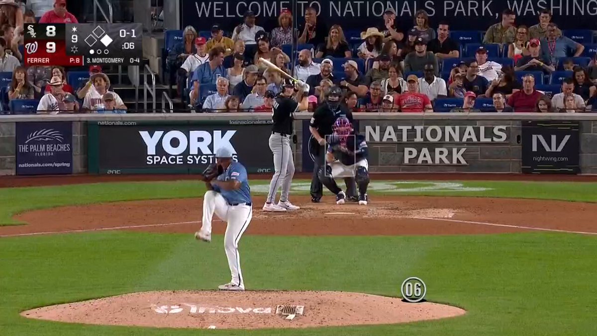 CLUTCH COLSON

Colson Montgomery's 20th homer of his rookie season is a 9th inning go-ahead shot! 
