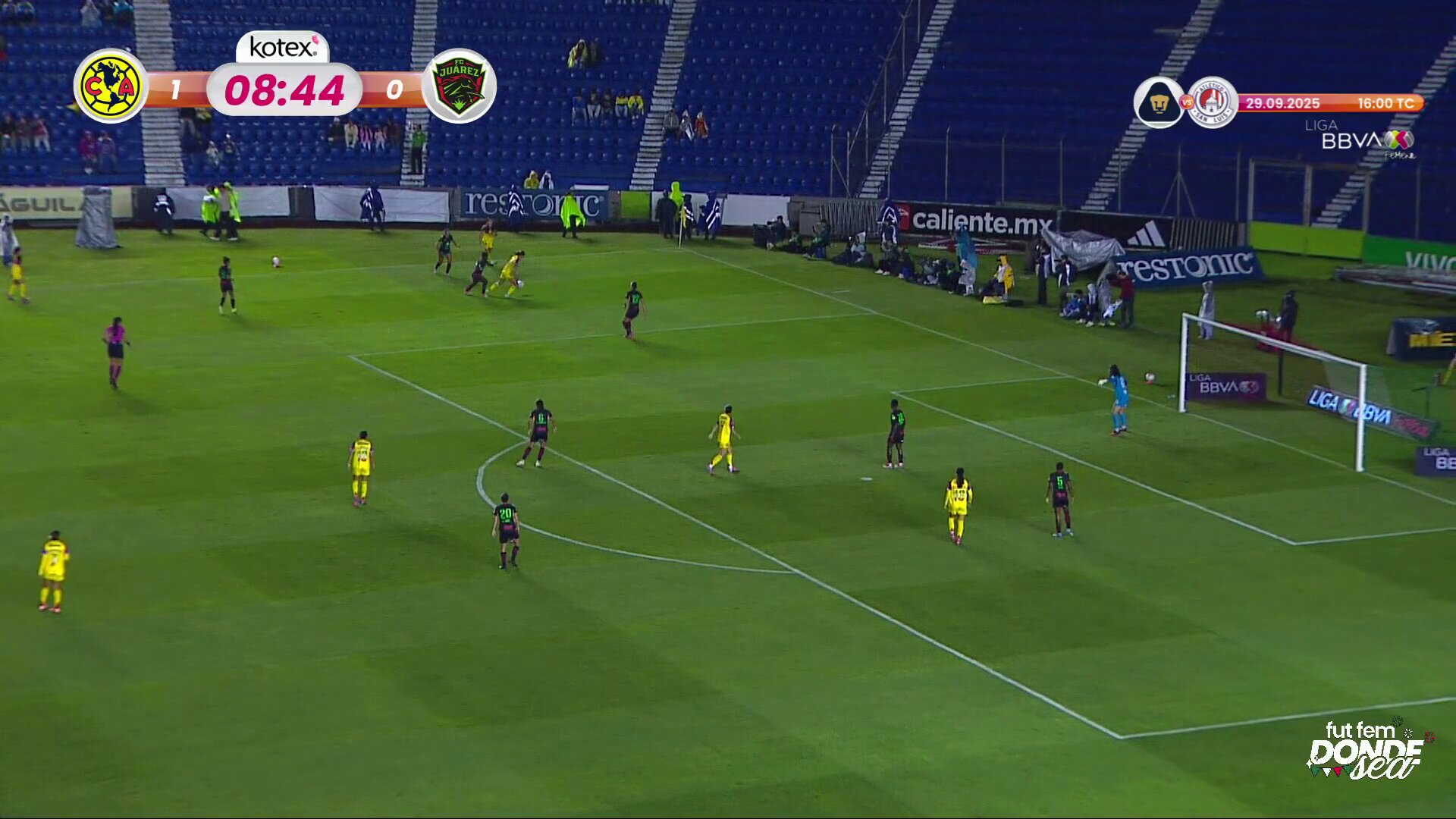 La presión alta resulta en el segundo de las Águilas...