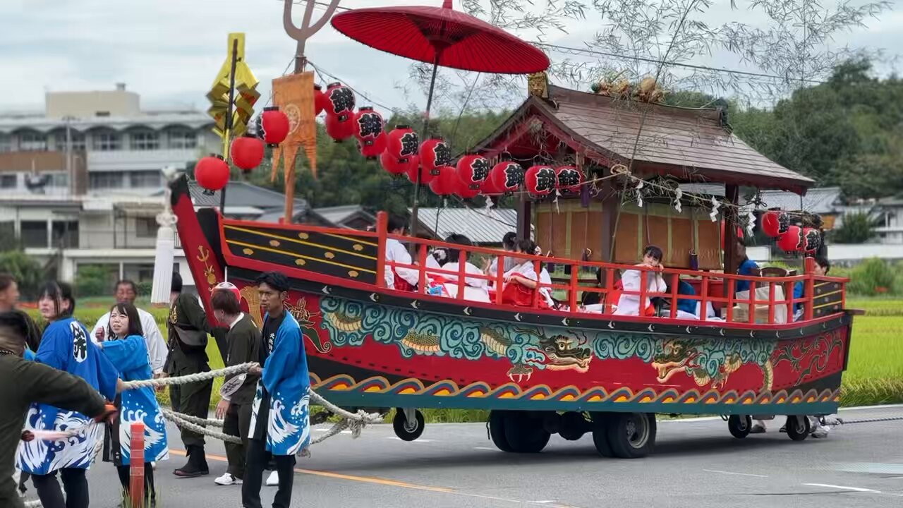 秋祭り2 👹Strolling Story] Awasaki Hachiman Shrine Autumn Festival