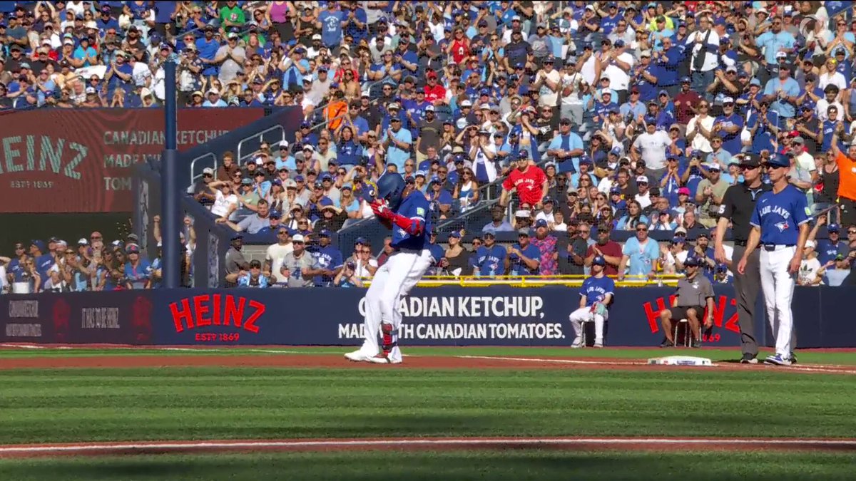 Vladdy is FIRED UP! 🔥

If the Blue Jays win, they will have the #1 seed in the American League

(via @Sportsnet)

