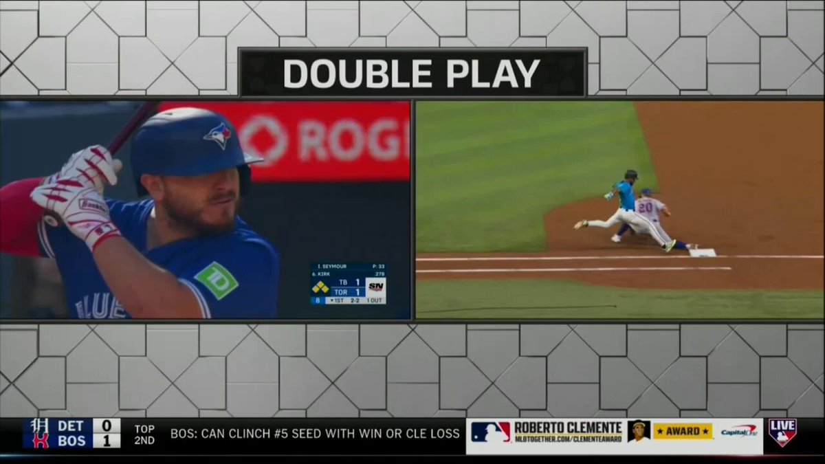 "MASSIVE FOR THE BLUE JAYS!"

#MLBTonight reacts to Alejandro Kirk's first-career GRAND SLAM that puts the @BlueJays up 5-1! 