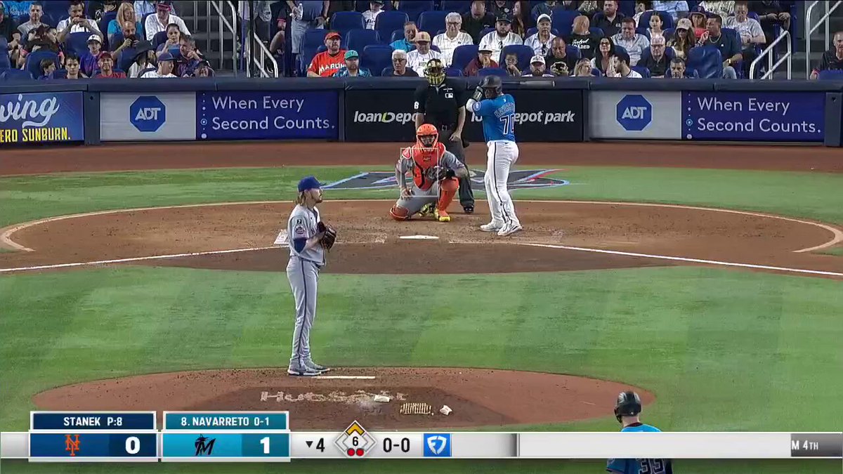 FOUR-RUN INNING FOR THE MARLINS!

If Miami wins, then the Mets will be eliminated

(via @Marlins)

