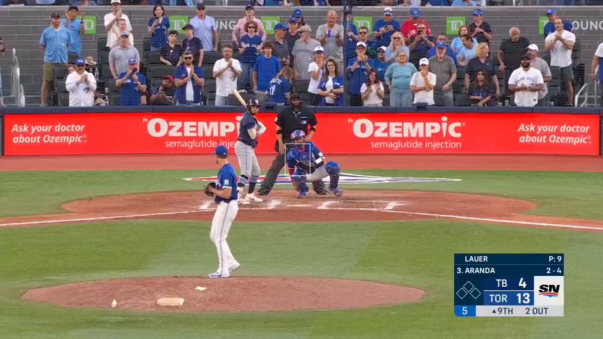 NEVER IN DOUBT!

Your Toronto Blue Jays win the American League East. 