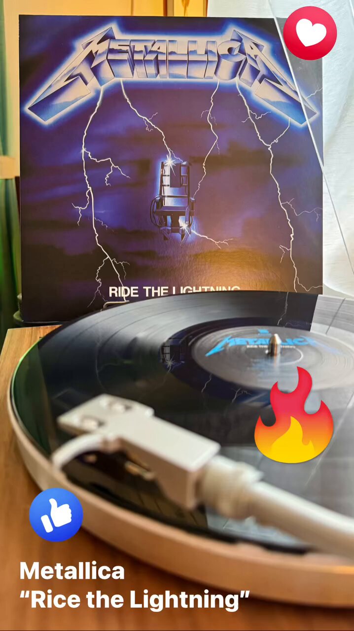 llica Ride The Lightning 日本盤アナログレコード Metallica – Ride The Lightning – Vinyl (LP, Album), 1984