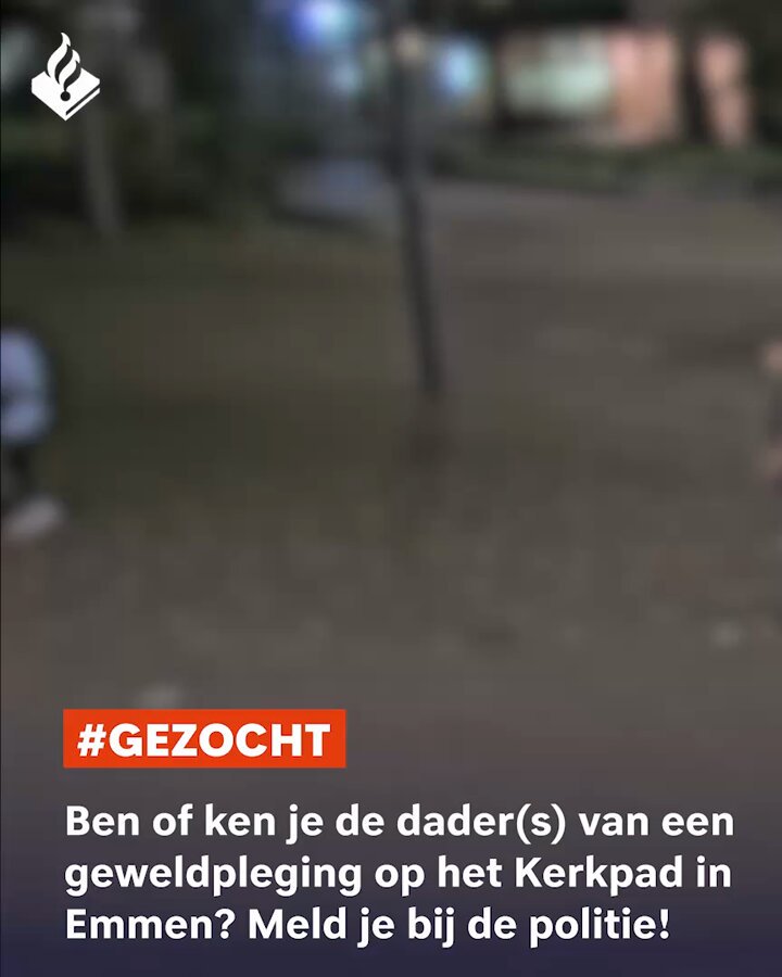 112 melding Zoeken naar verdachten van openlijke geweldpleging op Kerkpad