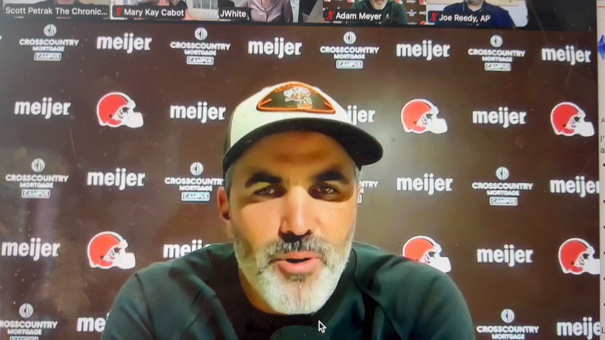 Kevin Stefanski when asked if he’s sticking with #Browns QB Joe Flacco: 