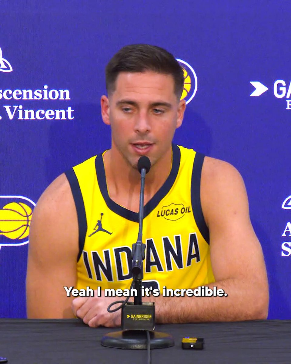 "Let's get a win."

T.J. McConnell's message to the @IndianaFever ahead of a decisive Game 5 against the Aces in the WNBA semifinals 🤝 