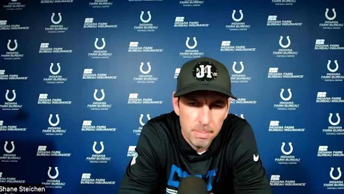 #Colts HC Shane Steichen on WR AD Mitchell:

“He took accountability in the team meeting. … I had a conversation with him in my office today. Just letting him know that this, obviously, moment doesn’t define who you are … but he knows going forward he’s gonna have to earn it.” 