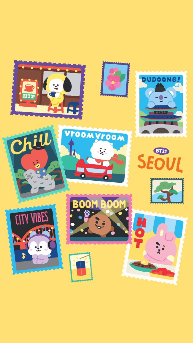 BTS BT21 プルバックカー 台湾限定セット (8点) BTS BT21 プルバックカー 台湾限定セット (8点)