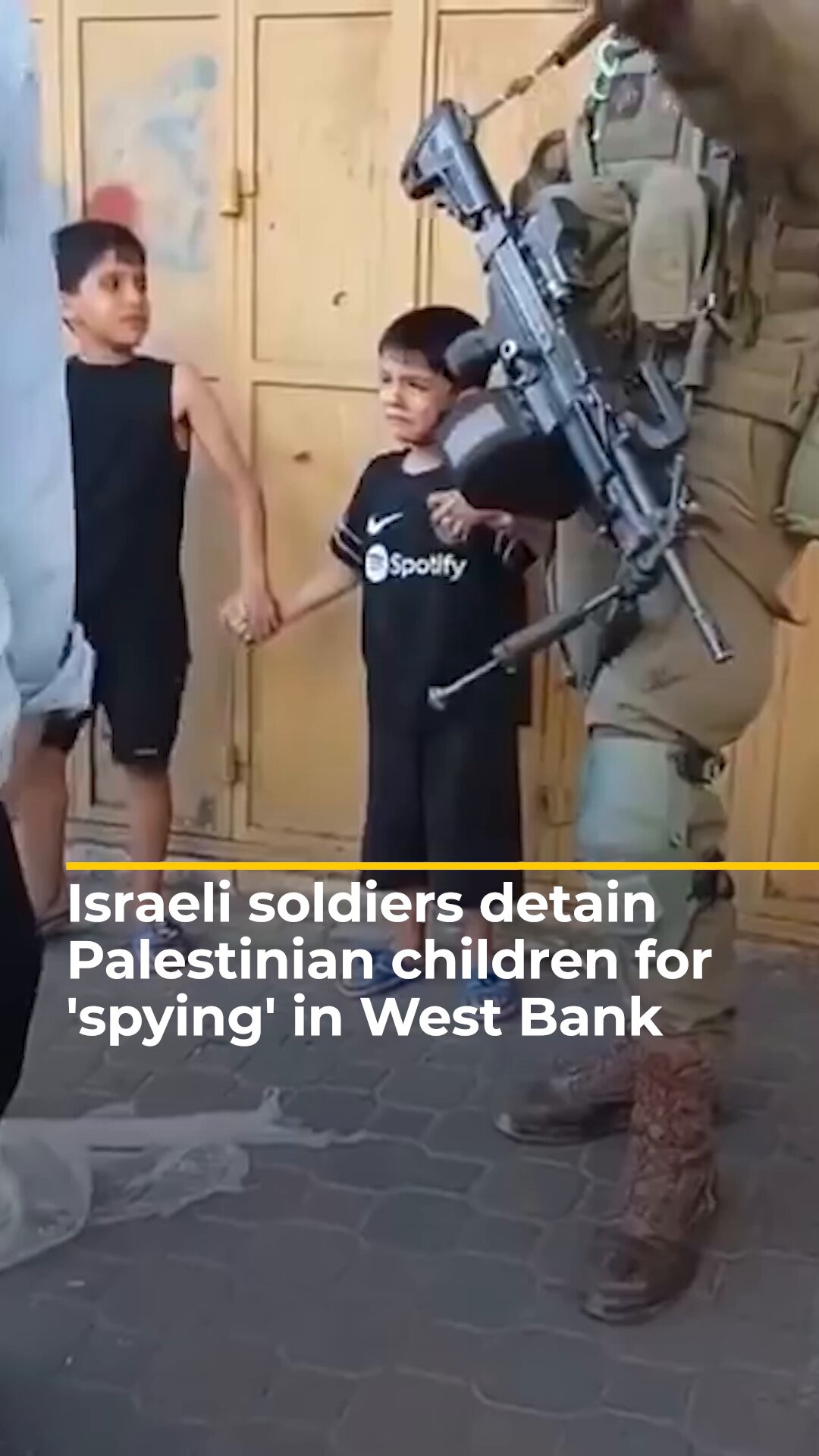 [問卦] 以色列軍隊在約旦河西岸拘留2男童