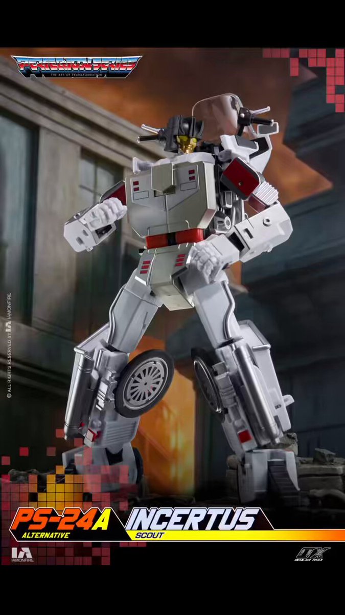 シカマァク ジャスティス・ルーザー PS-24A Incertus Alternative | Mastermind Creations | Ocular Max