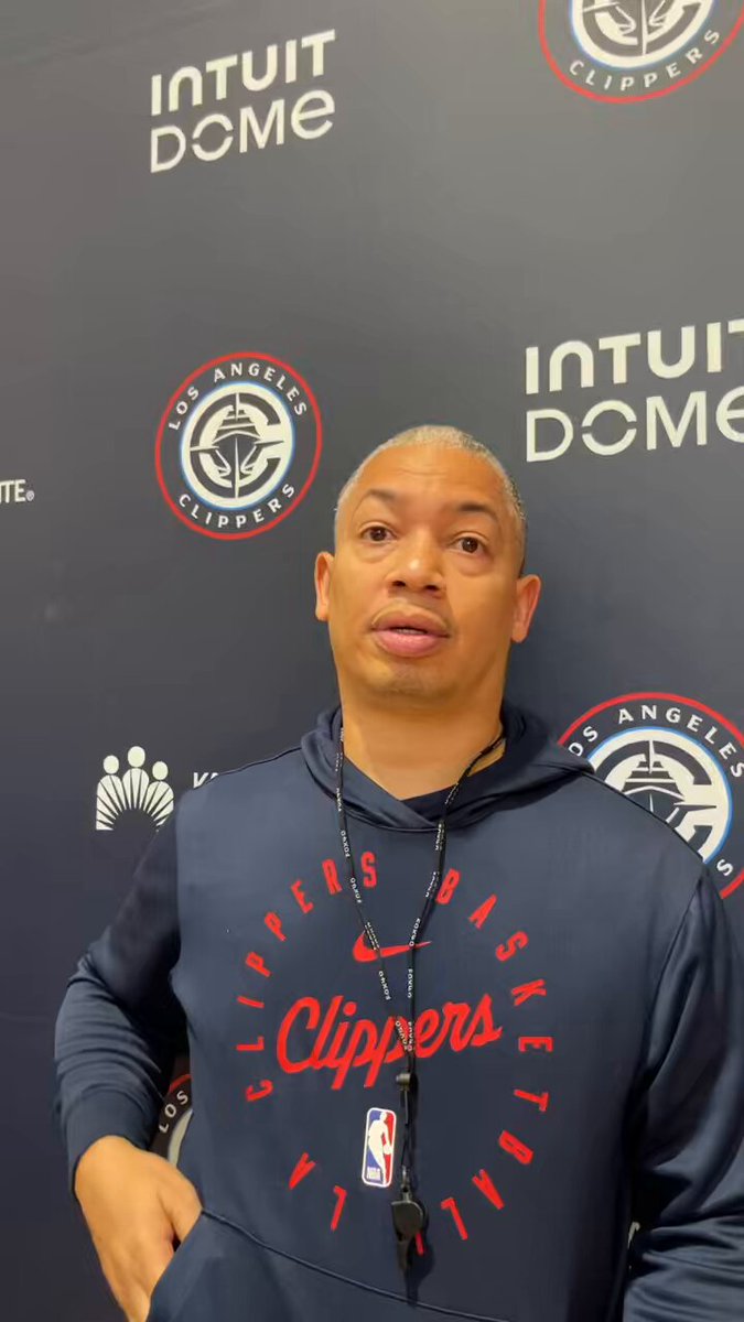 Tyronn Lue on Clippers practice participation for Bradley Beal and Bogdan Bogdanovic:

“They didn't participate in the 5-on-5. I think Bogi did some of the half-court stuff, but not the full court staff. We're just taking it day by day, making sure they're comfortable, they're healthy, but they feel pretty good. We just want to be smart about it.”