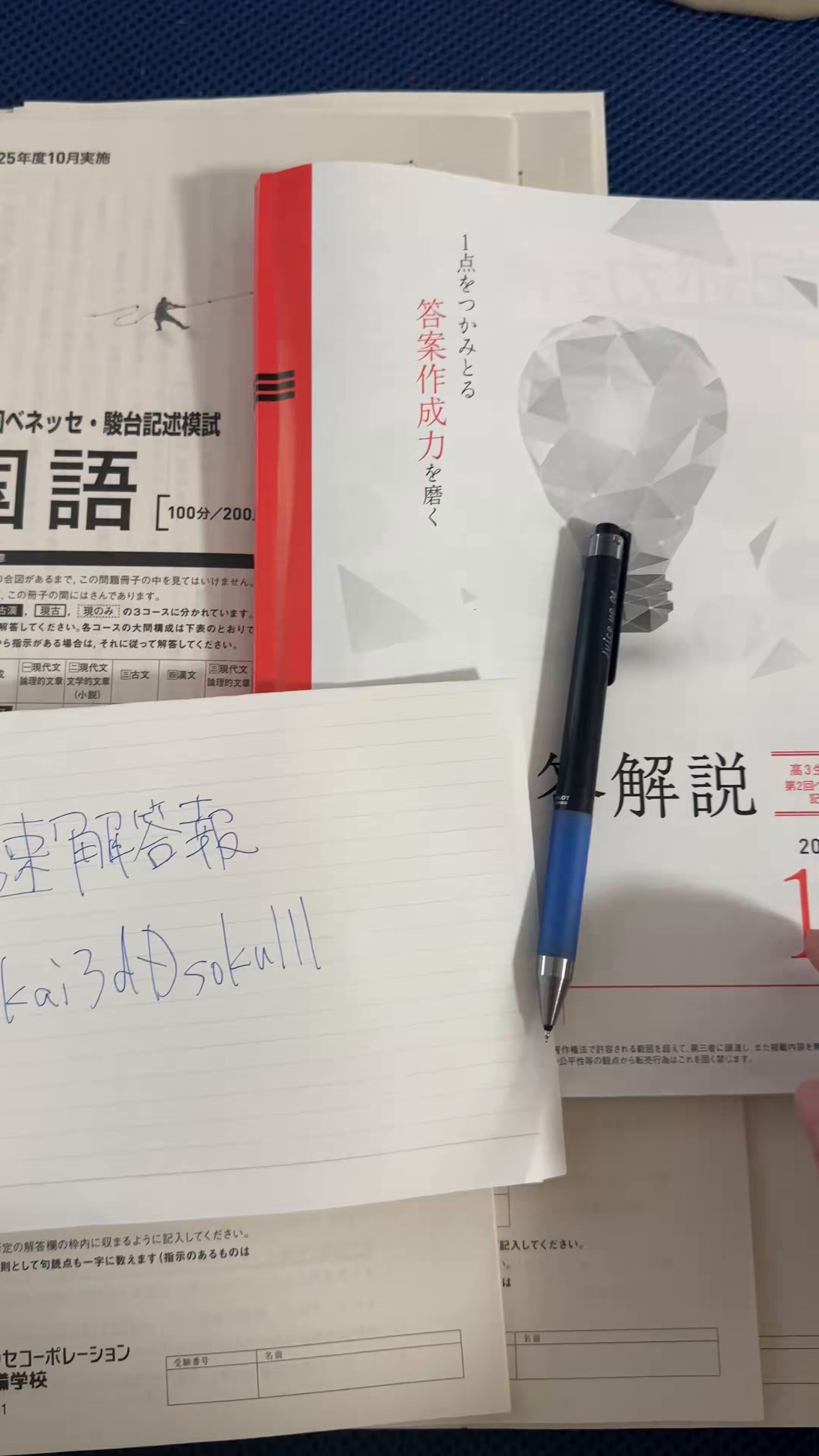 専用)2025年度ベネッセ高27月&2024年10月第2回高1