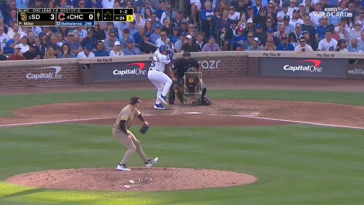 MASON MILLER'S FIFTH STRAIGHT STRIKEOUT #POSTSEASON 
