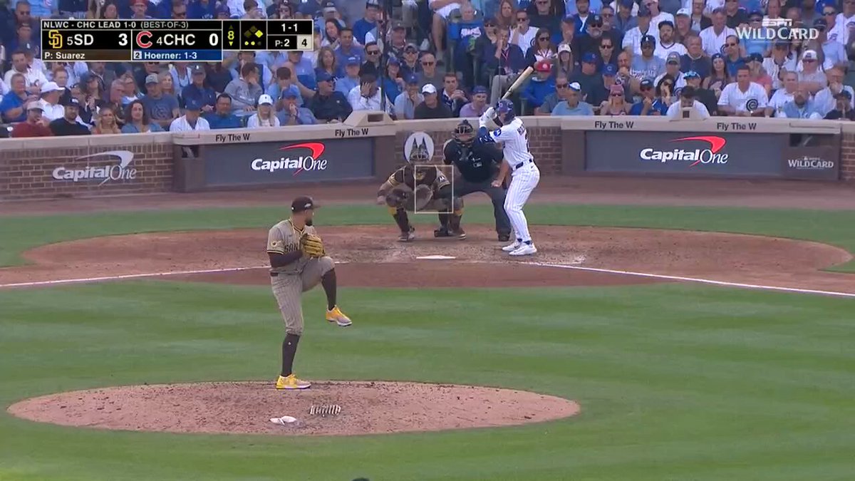 Fernando Tatis Jr. ends the inning with an impressive grab! #Postseason 

(MLB x @Nutrafol) 