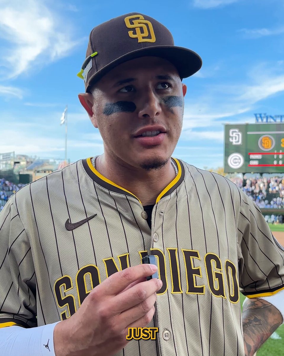 Manny Machado and the @Padres are focused on one thing:

GAME THREE 