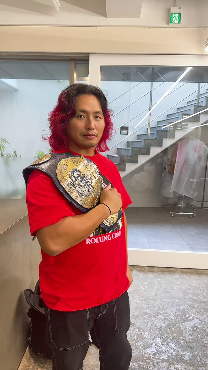 高橋ヒロム / Hiromu Takahashi (@TIMEBOMB1105) / X