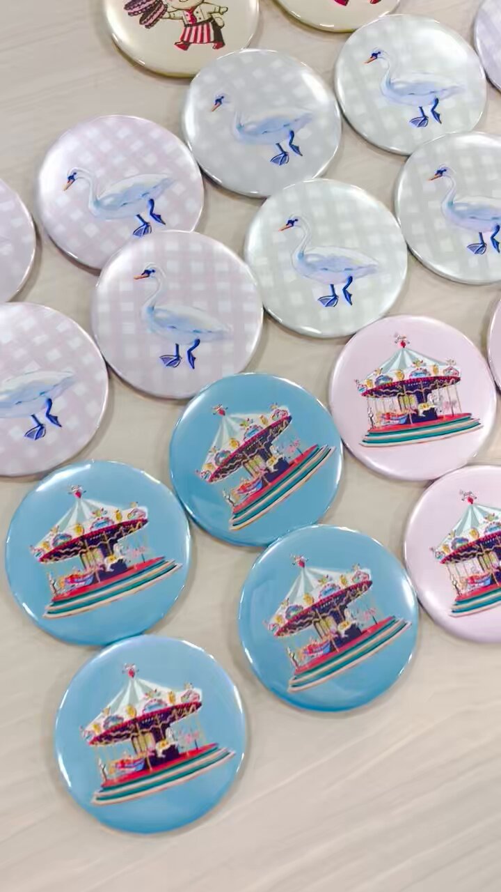 あこ　缶バッジ　14 SD BADGE 2 VOL4 – CRAZY RACCOON