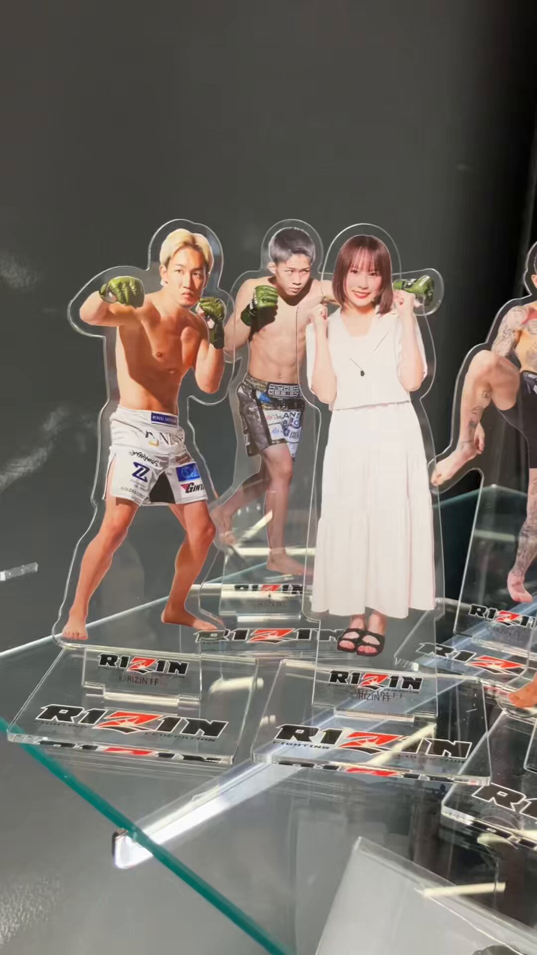 RIZIN×クレマス　アクリルスタンド RIZIN クレマス アクリルスタンド 秋元強真 - メルカリ