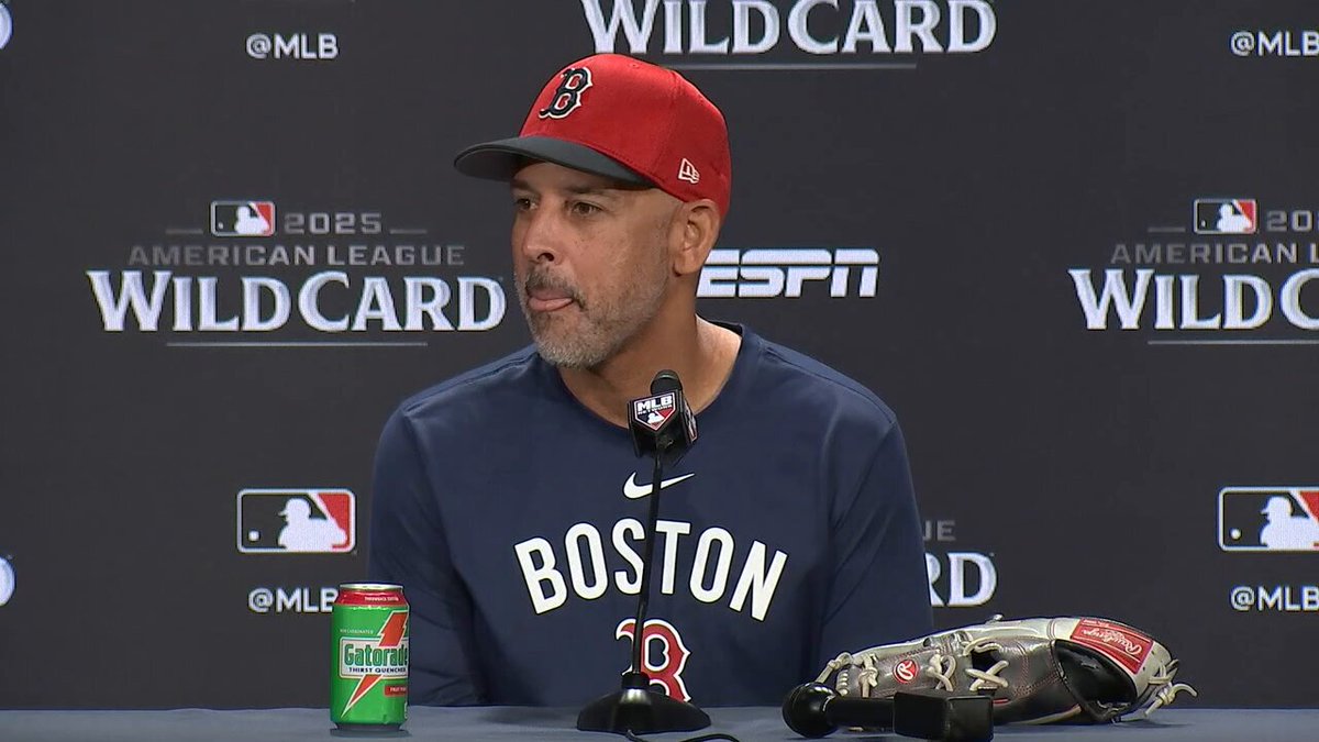 "We're going to manage the way the game will dictate, and see what happens."

Alex Cora and the Red Sox are ready to leave it all on the line tonight at Yankee Stadium. 