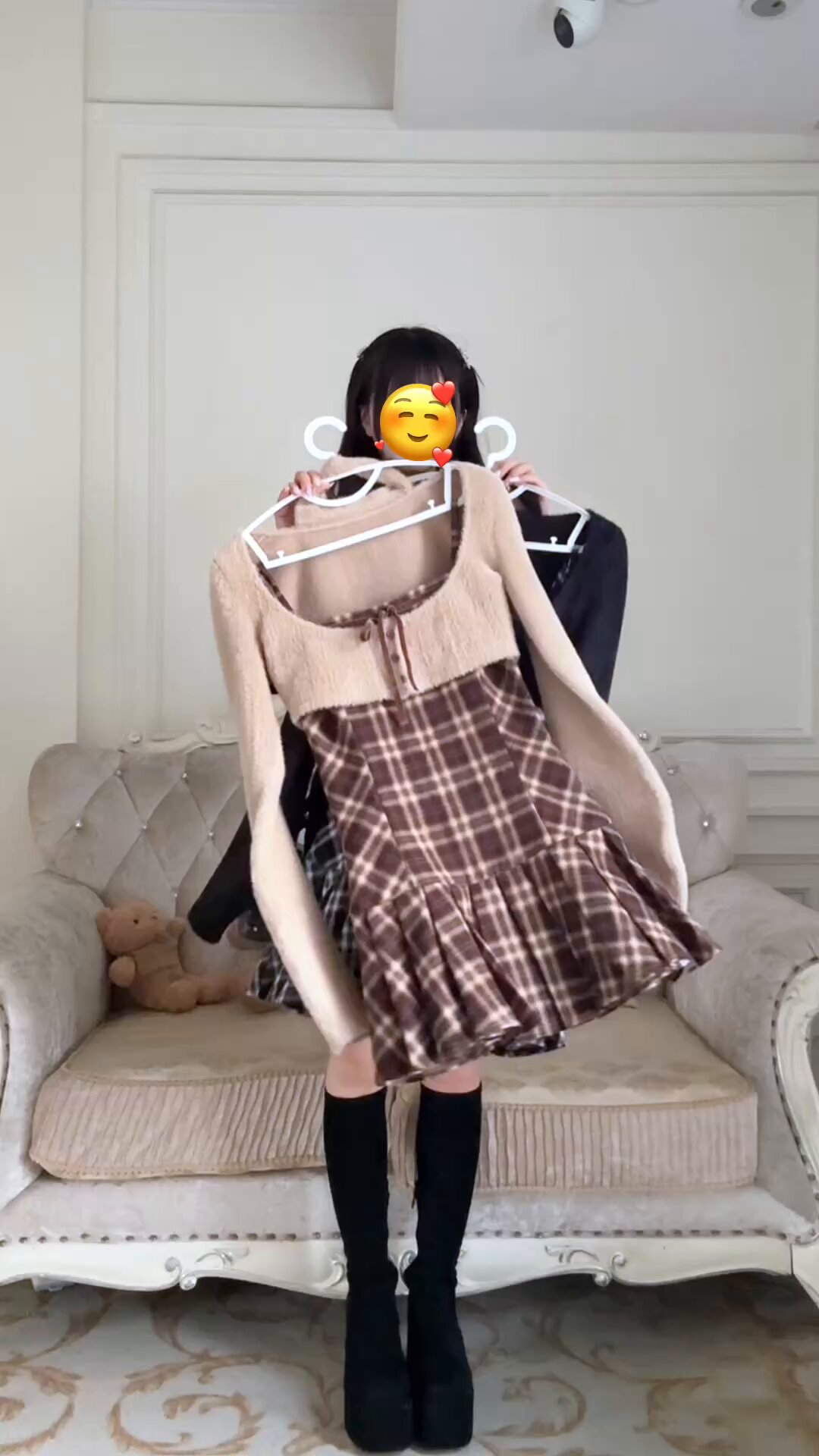 BunnyLis nogenki ファーボレロ×チェックミニワンピ Produkte – Page 3