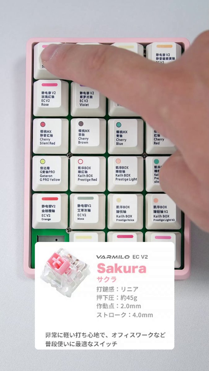 ╭━━━━━━━━━━━━━━━━━╮ ふもコレのキーボードを買い