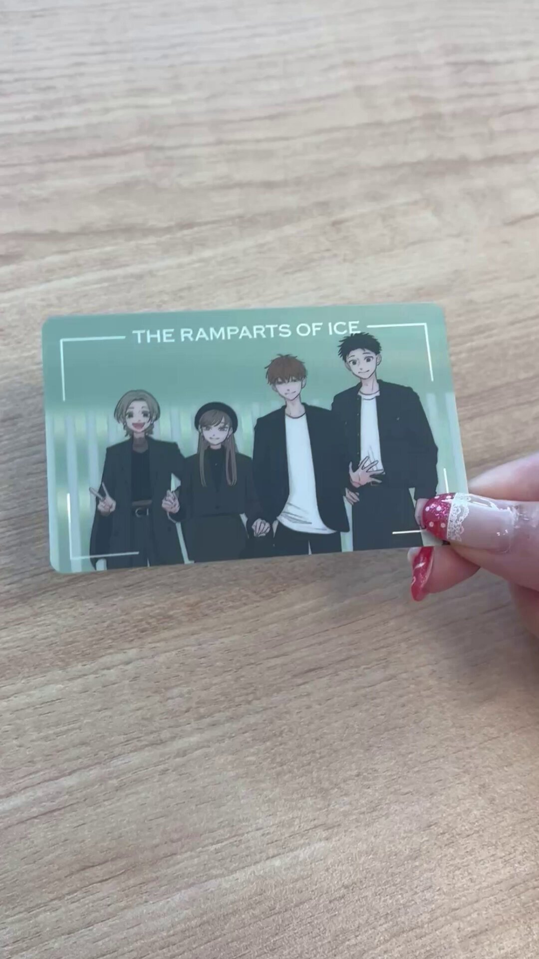 氷の城壁 Theキャラカフェ ポスカ 付録など 氷の城壁 カフェ in THEキャラCAFE 池袋 11月2日よりコラボ開催!