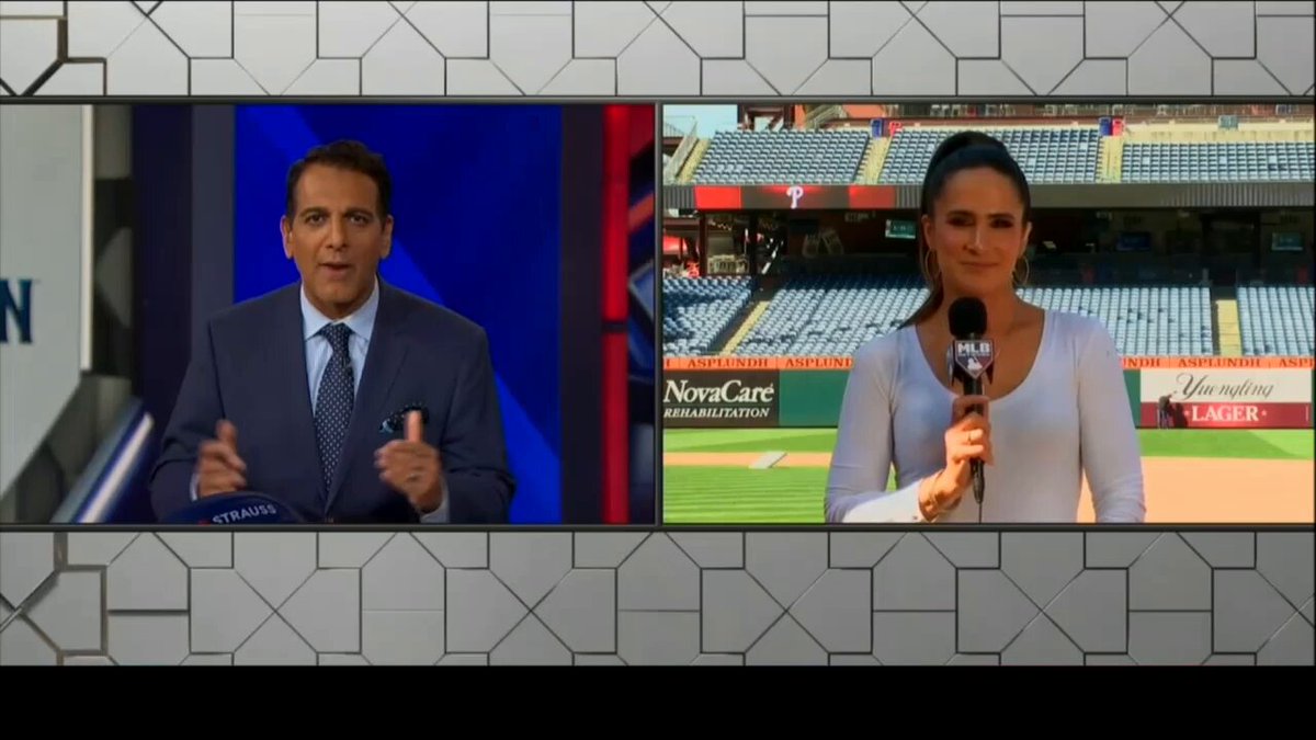 It's a star-studded matchup tonight in Philly!

@LaurenShehadi shares an update on Trea Turner's return to the lineup and looks ahead to Shohei Ohtani's first-ever #Postseason start. 

#MLBTonight 