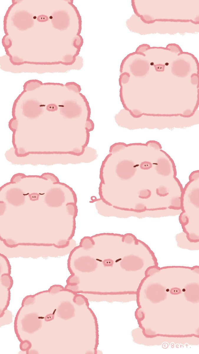 ぽてぽてこぶたちゃん マスコット 全3種 SNSで大人気「ぽてぽてこぶた