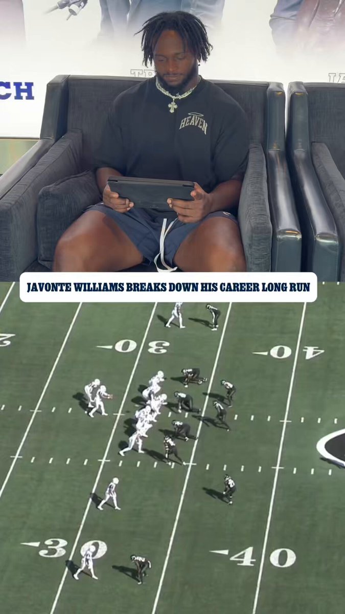 33 breaks down his 66-yard run 🎥

#DallasCowboys | @Lenovo 

Up Next ➡️ #DALvsCAR 10/12 on FOX 