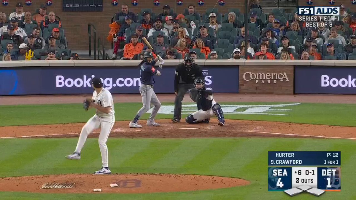 J.P. CRAWFORD RAISES THE TRIDENT! 