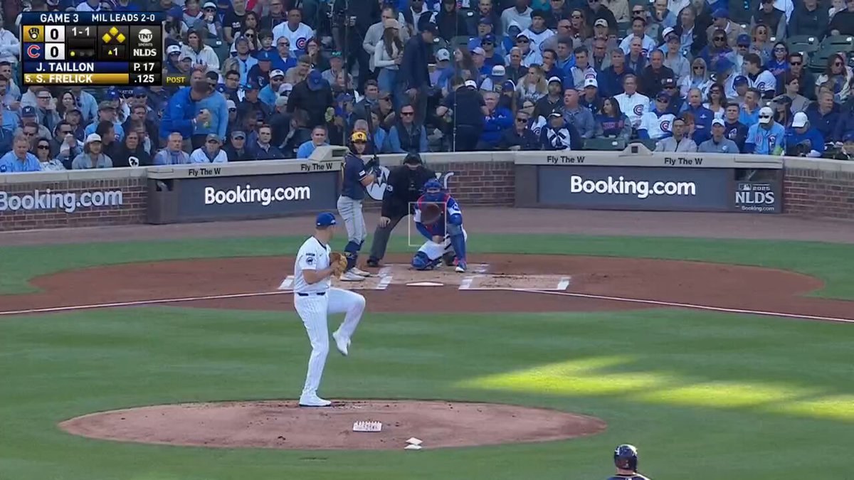 Sal Frelick and the @Brewers strike first! 👀 