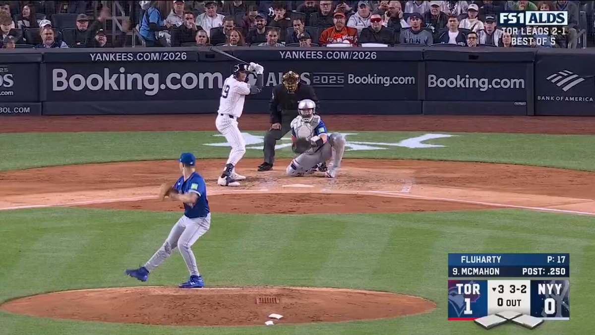 Ryan McMahon bangs one to right to tie the game in the Bronx 💥 