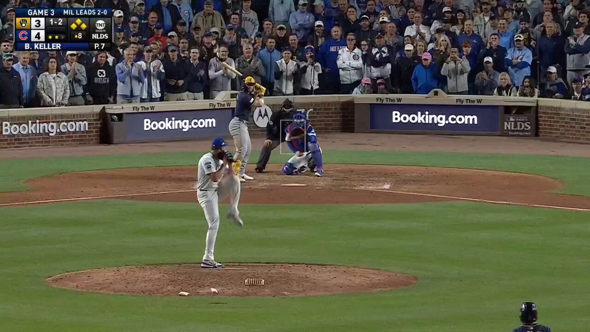 BIG out from Brad Keller. 👏 