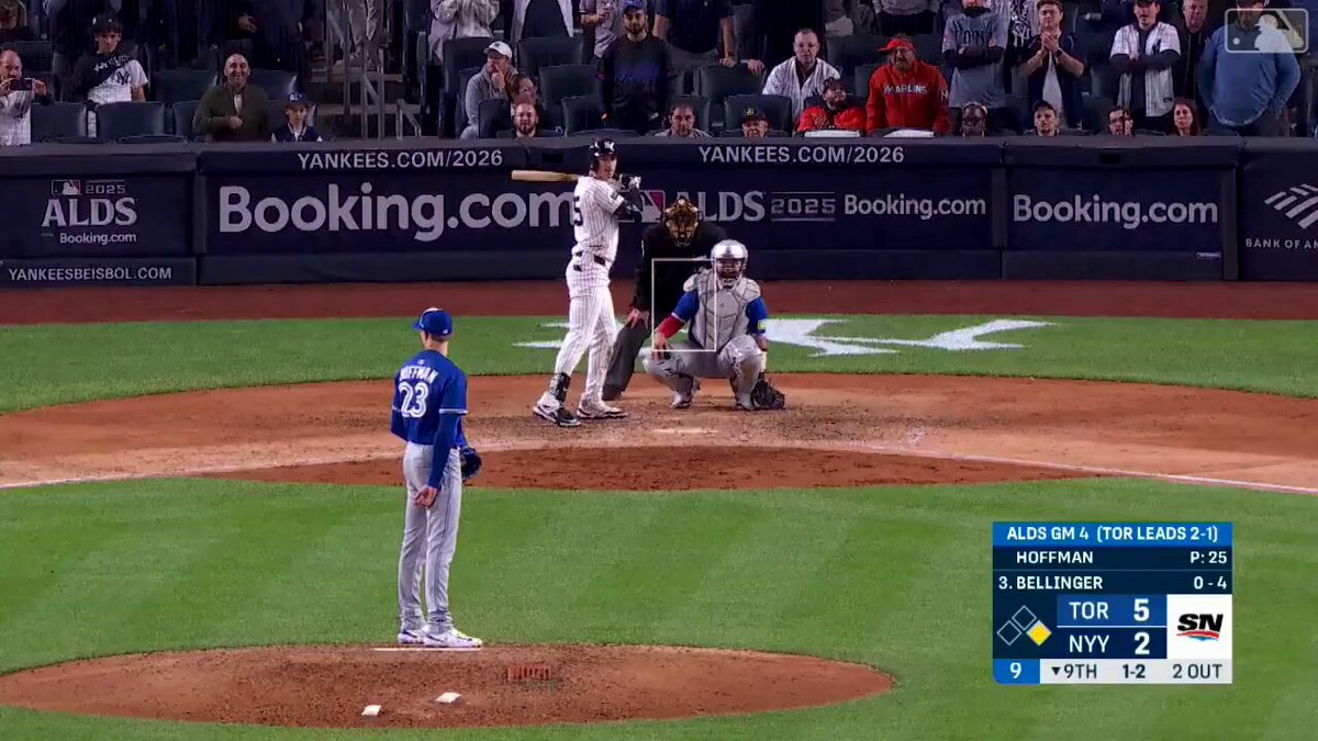 The French call of the @BlueJays clinching their trip to the ALCS 💙 
