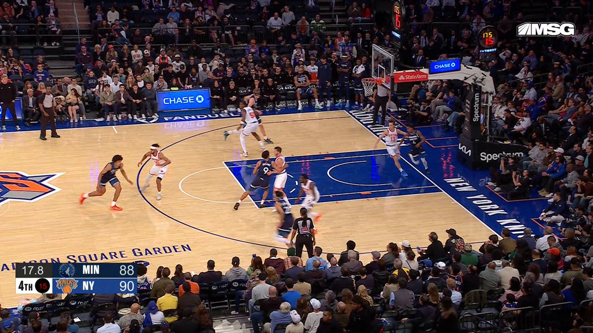 JOHNNY JUZANG TIES IT.

WE ARE HEADED TO OT AT MSG 🍿 