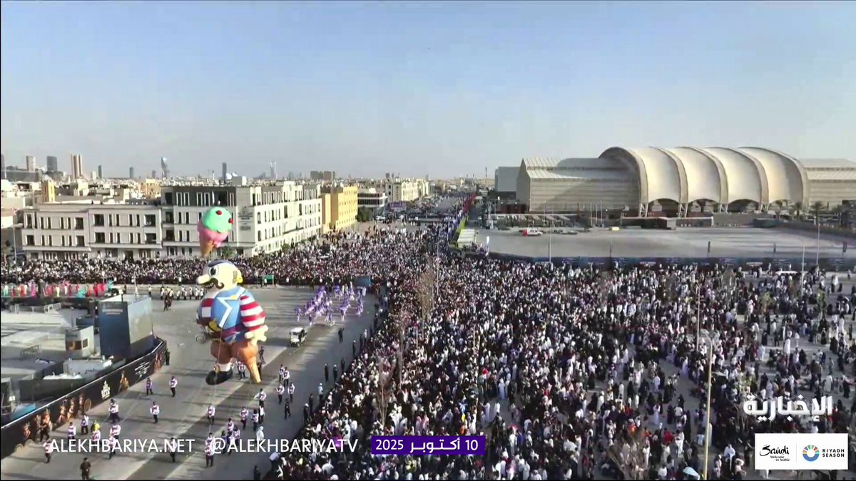 حضور جماهيري غفير يملأ المكان فرحًا في انطلاق الموسم الترفيهي الأضخم موسم الرياض بنسخته الجديدة 2025 #الإخبارية 