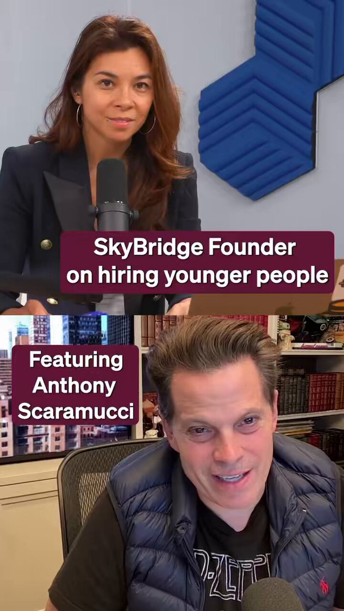 ☕BREW: "Ascoltare la nuova generazione: la chiave del successo di SkyBridge secondo Scaramucci"