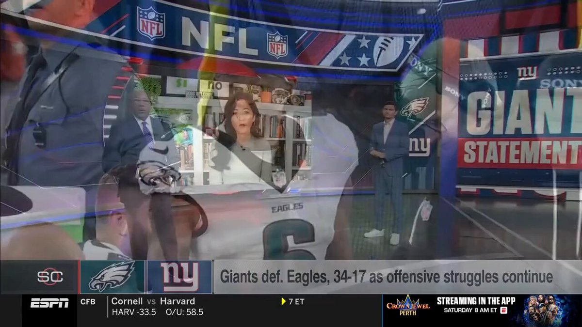 Shades of late 2023 are starting to creep into the Eagles locker room 

Assessing Philly’s struggles and Giants’ belief in Dart, with @minakimes and @JayHarrisESPN on @SportsCenter 