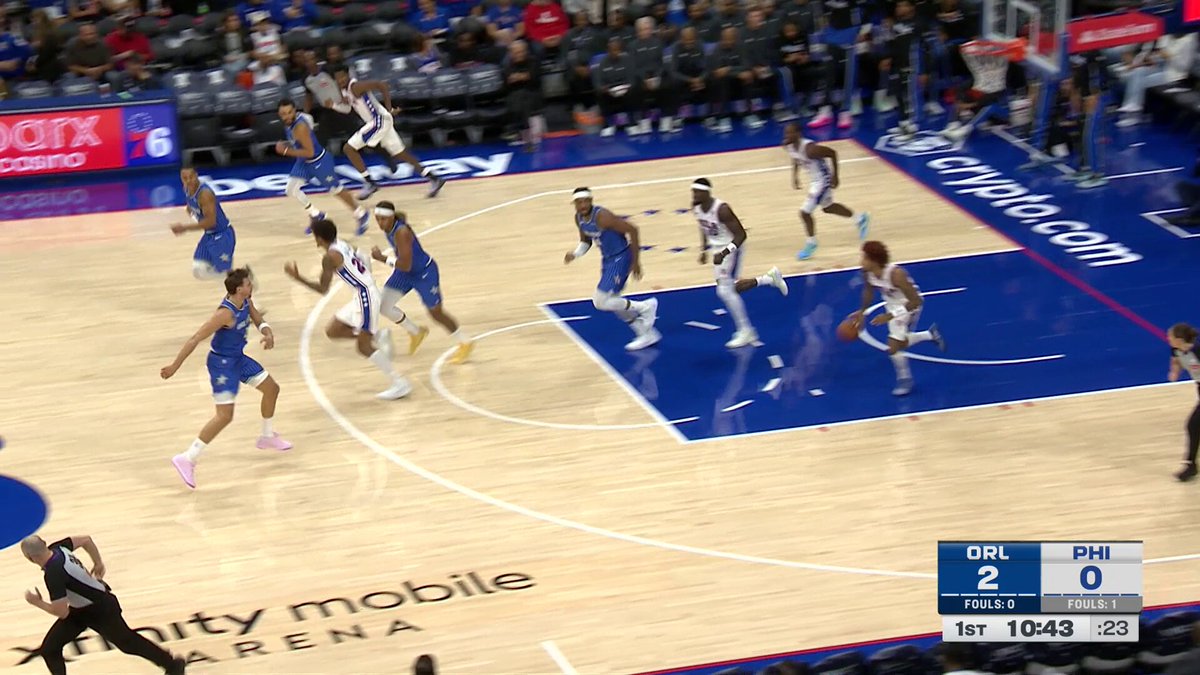 Tyrese Maxey drills the 3 from deep 😳

76ers hosting the Magic on NBA TV! 