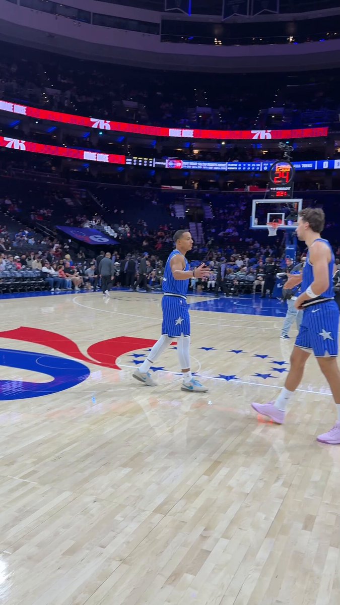 the debut of the blue 🔥 