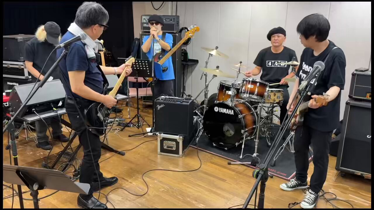 バンドスコア 大江慎也 THE ROOSTERS ルースターズ バンドスコア