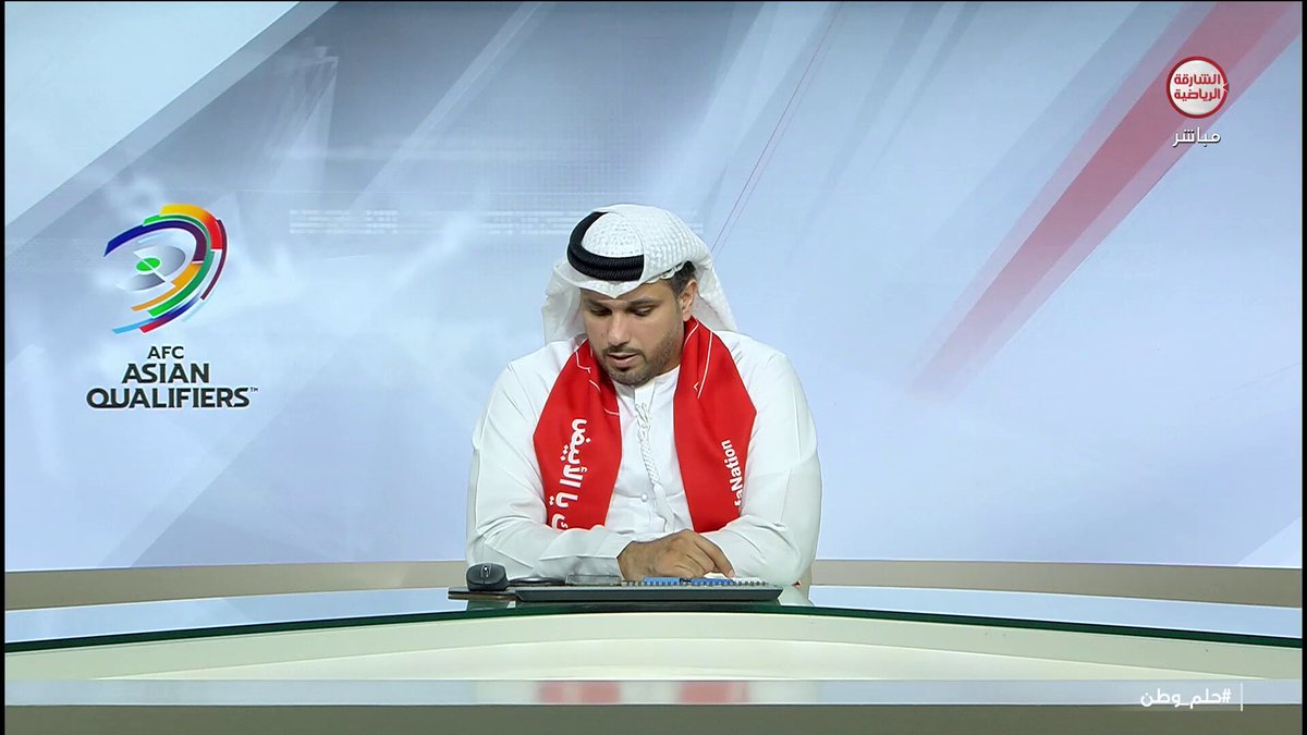 فهد المنصوري رئيس رابطة مشجعي منتخب الإمارات : متشوقون للصعود لكأس العالم والوضع مبشر #منتخب_الإمارات فهد المنصوري رئيس رابطة مشجعي منتخب الإمارات : متشوقون للصعود لكأس العالم والوضع مبشر #منتخب_الإمارات