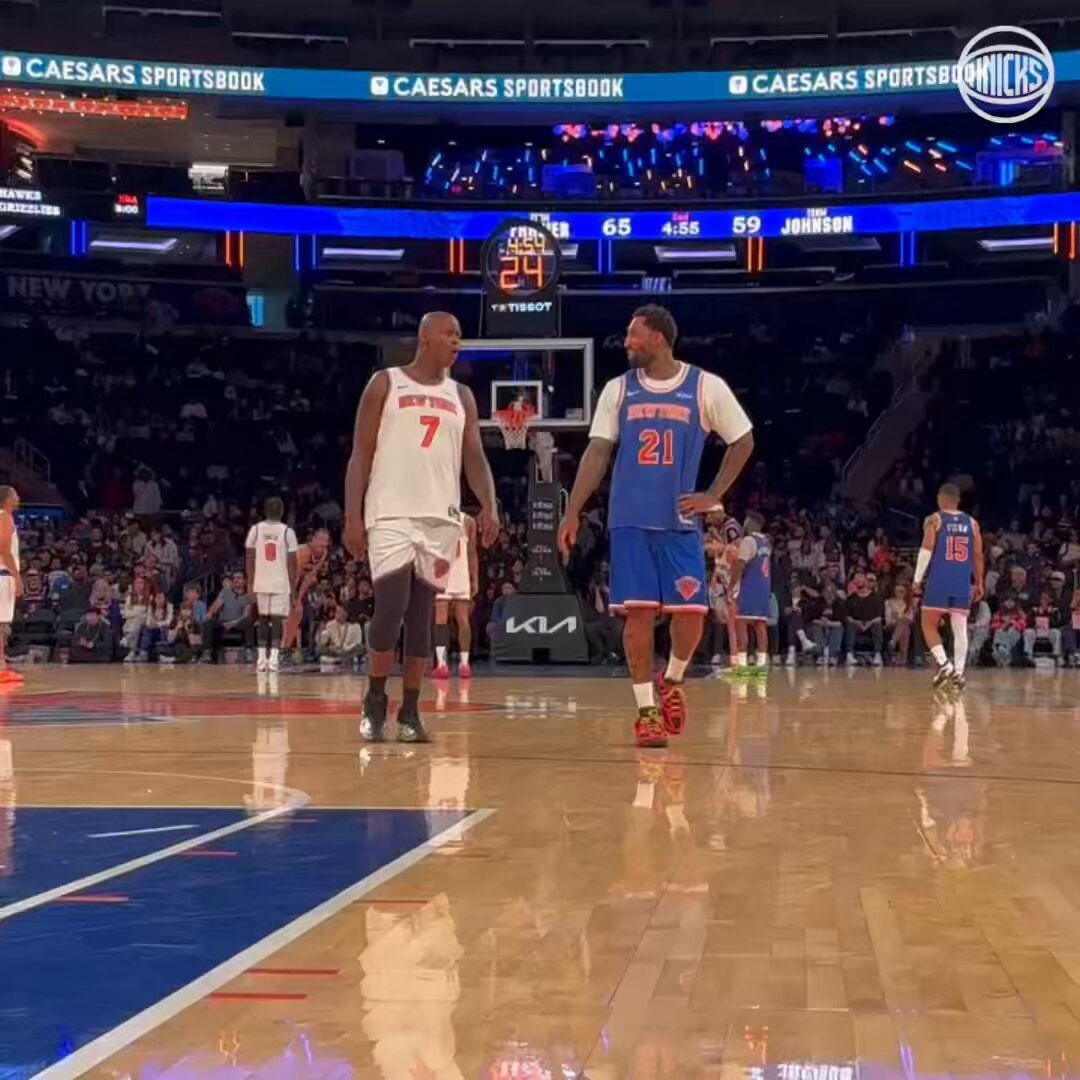 Once a Knick, always a Knick 💙🧡

Al Harrington 🤝 Wilson Chandler 