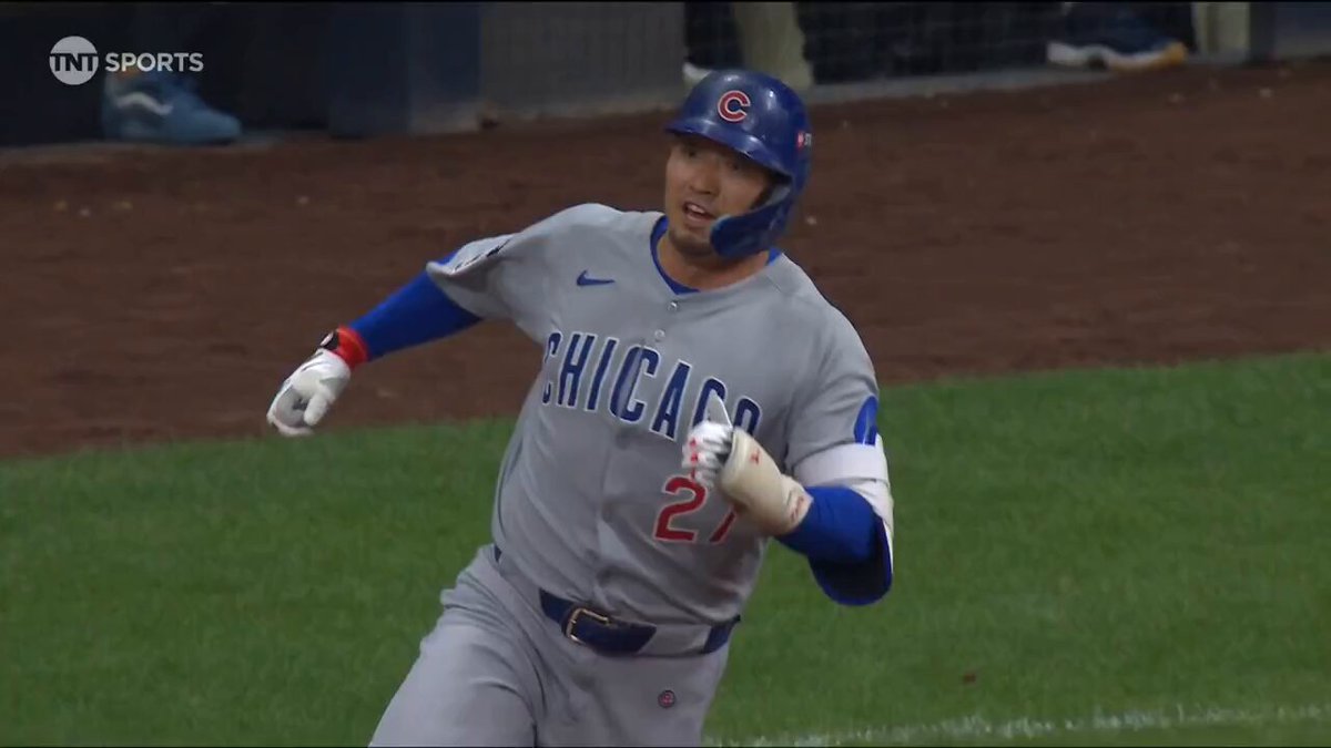 This reaction from Seiya Suzuki!

Game 5 is off to a hot start 🔥  