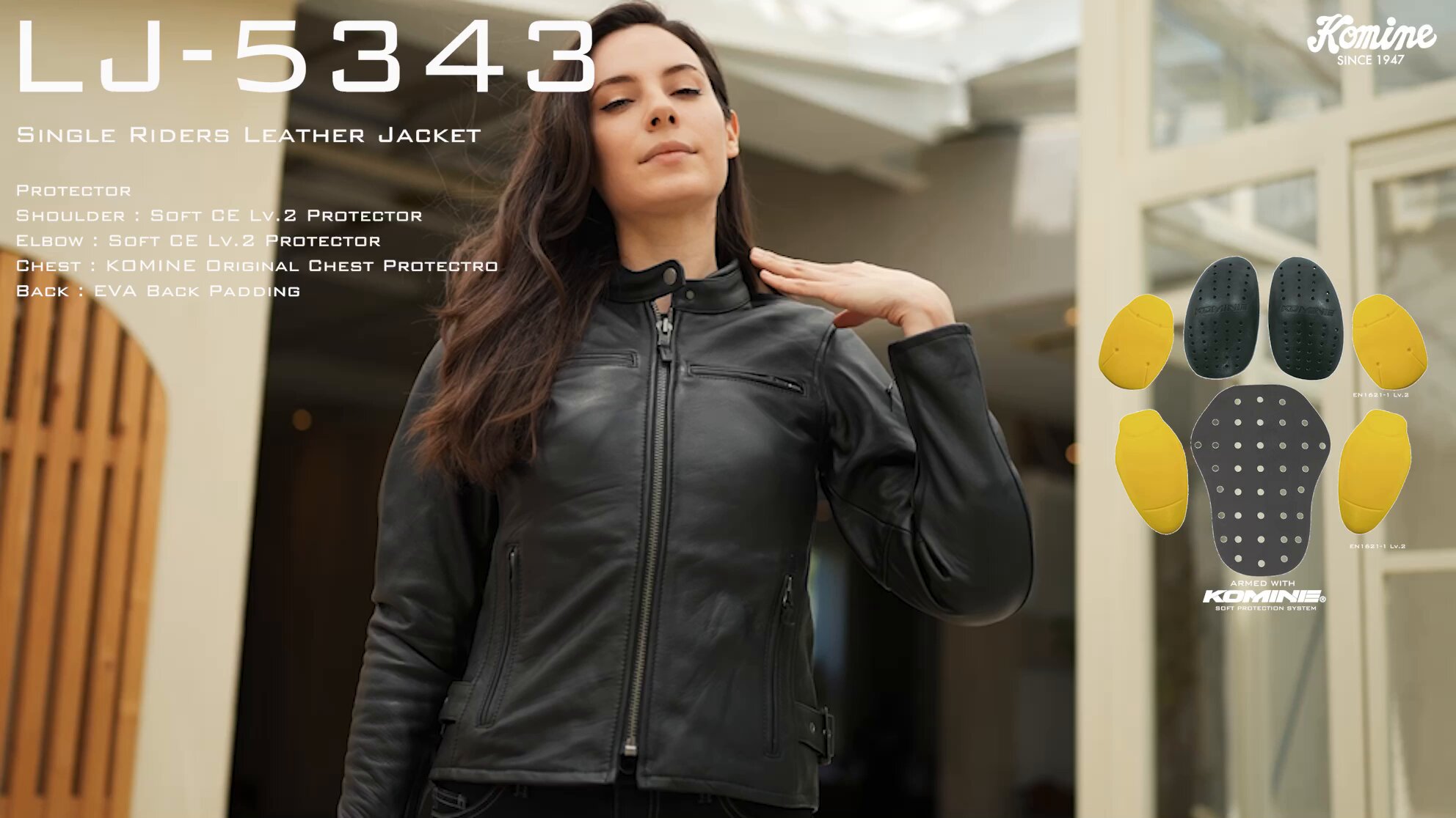 コミネ革ジャン　シングル コミネ シングルライダース レザージャケット(02-534)インプレ