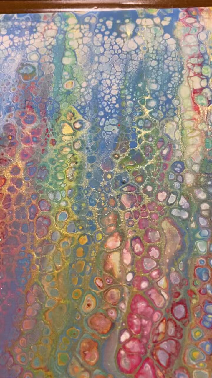 フルイドアート（流動） フルイドアート【樹雨土層】流動アート 絵画 U are T 通販