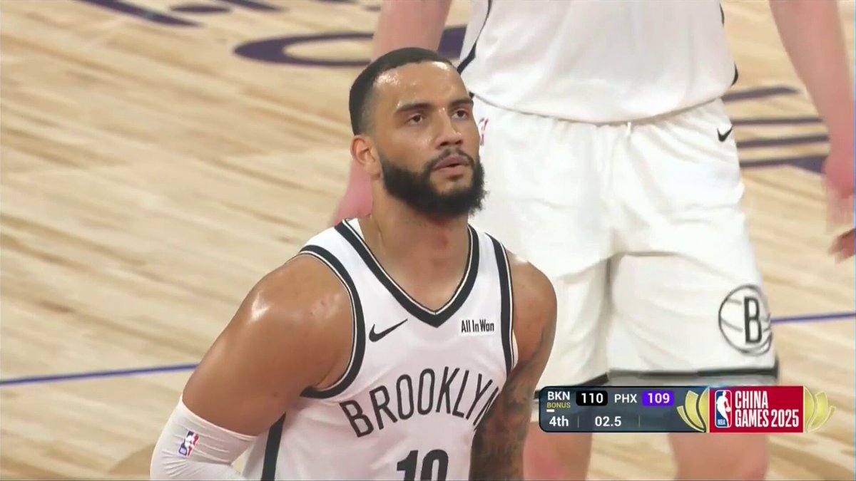 BROOKLYN WINS IN MACAO ‼️

Tyrese Martin had 11 PTS in the 4Q & some clutch FTs to seal the Nets' comeback W! 