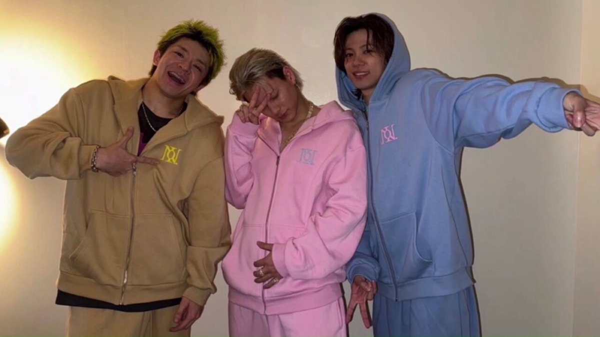 紫耀さん！！！3人でおそろとか！！！3人でおそろとか！！！3人でお