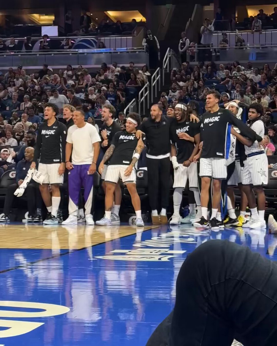 Colin got the bench hype  